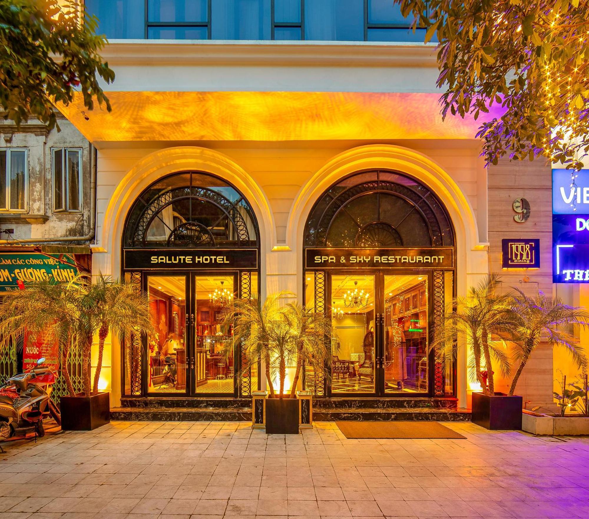 Salute Premium Hotel & Spa Hanoi Exterior photo